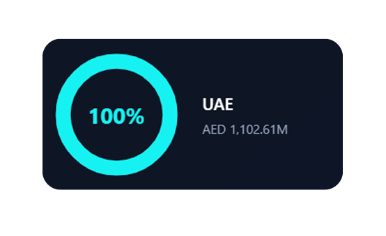 UAE allocation 100 percent
